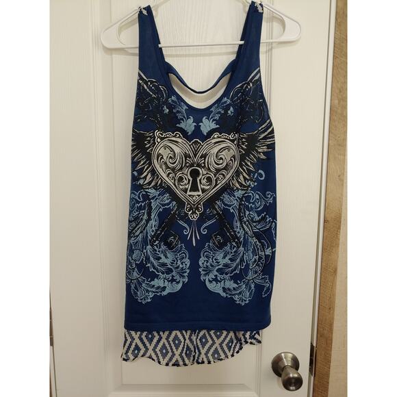 Womens Hybrid hi-lo Tank sz L - Picture 1 of 3